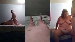 girls friend fucked, feet and pussy licked and cum on boobs