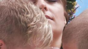 ”Threeway On The Deck”