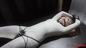 Nonstop Bondage Bed Orgasms