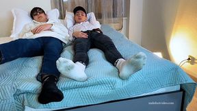 Foot party in Prague