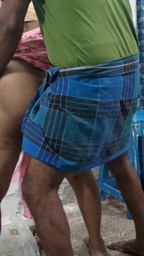 My college professor invited me to his house one day and I had sex with her while she was picking vegetables.   Clip 1