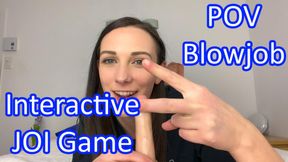 Quarantine JOI Games 2 - POV Blowjob - Clara Dee JOI