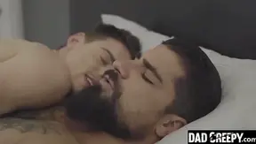 Stepdad Takes Young 18+ StepSon for Bareback Fun in Sexy Taboo Scene