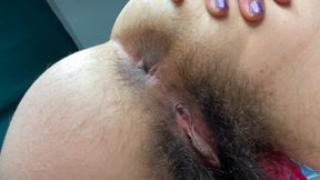 Hairy Ass you WONT pass starring Lethallabias Asshole