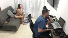 I urge my stepfather to fuck passionately.