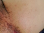 Asian twink squirting piss and creaming on big dildo