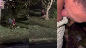 abordou motoboy na lagoa, se exibiu e foi mamar atras da moita com corninho manso registrando