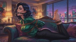 Bondage Stories #104: Confession of the Midnight Blue Intruder Play