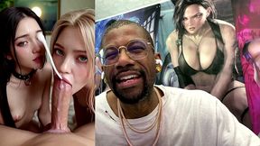 tight petite teen girls making a hard goon cock cum extremely fucking hard, ai generated