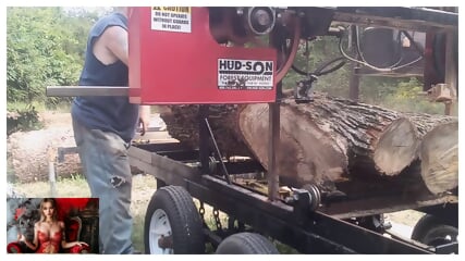 hudson 36 inch mill slabing