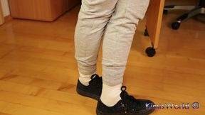Dirty White Socks &amp; Old Sneakers - Real Shoeplay