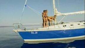 Three Young Hung Muscle Jocks Go Anal Outside in a Steamy Trio and Blast Thick Cumshots
