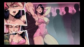 my new girlfriend [ taboo hentai game ] ep.69 my gf is being stripped by my best friend in public night club !