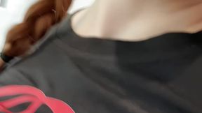Nipple through the top 🍓