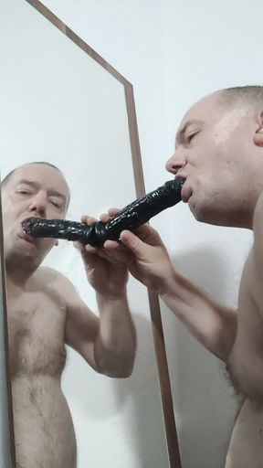 Throat fucking practice