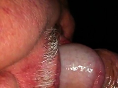 Sucking Harley dick