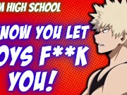 Massive School Bully Fills Your Mouth With Spunk In Detention Room
