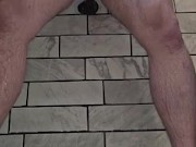 Slave fails film school while milking his prostate while caged.