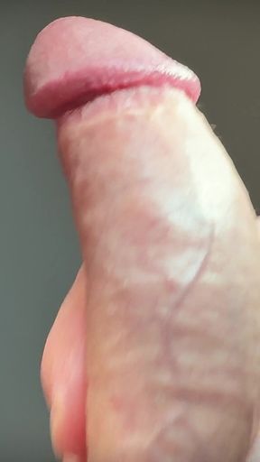 Big White Penis Squirts in Closeup
