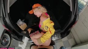 VR Blowjob Parody: Cindy Aurum FFXV Cosplay with Chanel Camryn