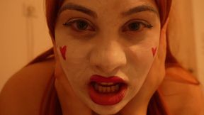 Clown Queen Punishes Her Biggest Fan in His Dreams