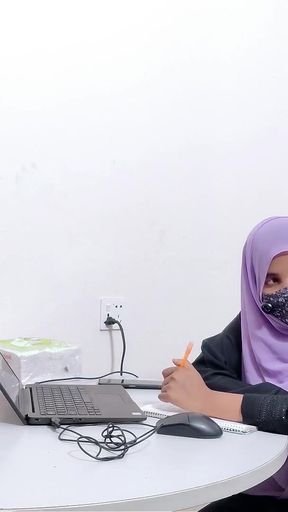 Hijabi Hot bank manager fuck by desi village Farmer Desi chudai xxx   Clip 1