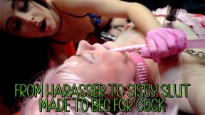 From Harasser To Sissy Slut Made To Beg For Cock In Both Holes (HD 1080P MP4)