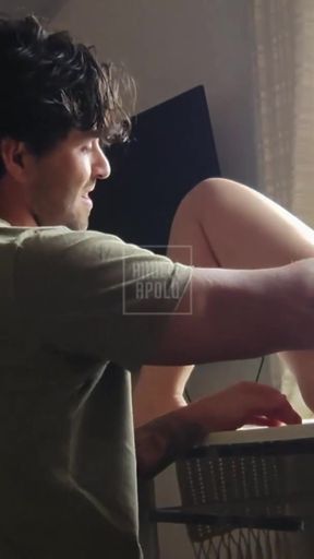with the big ass blonde at the kitchen table   Clip 1