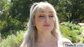 Forest Campers Enjoy Bareback Fuck Sex In The Tent