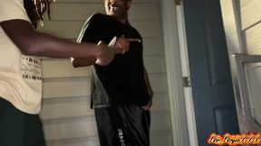 new neighbor busty bexx is double stuffed by blvck rose mr majic dp d and creampied