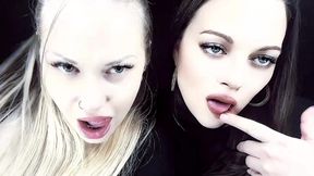 Big Lips Rule Your Cock Hard