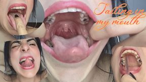 Sailing through my mouth