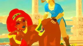 Link Surrenders to Urbosas Temptation in Sultry Desert Tryst