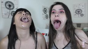 ziva fey - extreme hollering hooting silly faces with ondrea lee