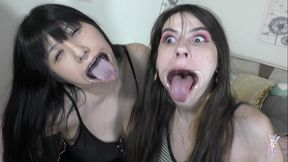 ziva fey - extreme hollering hooting silly faces with ondrea lee