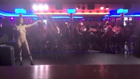 Naked on Stage 129 Demaria Layton
