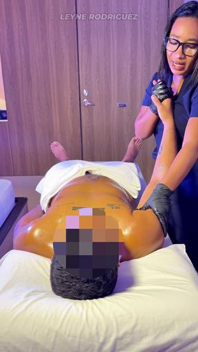 Sensual Manual Massage POV - Big Built Amateur Guy Happy Ending
