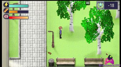 Femdom University Zero E57 - She Gives me a FootJob in the Cafetaria