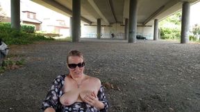 My Outdoor Vibro Fuck
