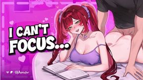 Nerdy College Girl Worships Your Cock While You Study Asmr Audio Roleplay Throatfucking