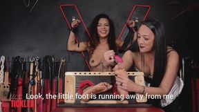 A nervous Mibby offering her little feet to Valentina. (English subtitles 720p)