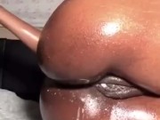 Fucking my wet pussy after a shower