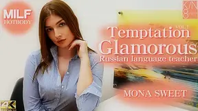 Temptation Glamorous Russian Language Teacher Milf Hotbody Vol1 - Mona Sweet - Kin8tengoku