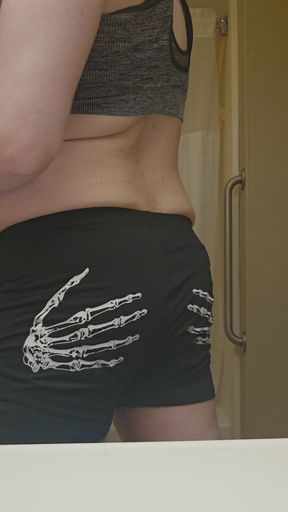 I don't have much of an ass to shake but I'm still gonna shake it