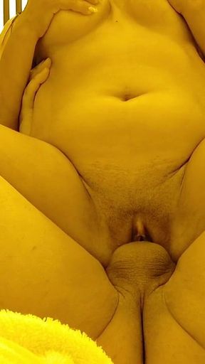 Fucked on Top by My Cuckold Hubby Until He Cums Inside Me
