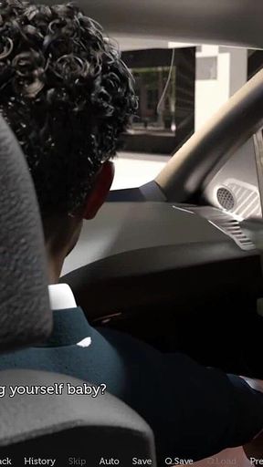 Tacos. Cuckold Hubby Watches His Wife Masturbating for the Taxi Driver and Walking Naked in the Park - Episode 55
