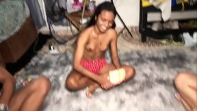 Come&ccedil_ou em uma brincadeira T&eacute_rminou em uma suruba muito gostosa