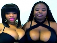 Ebony webcam: Kelly & Kity