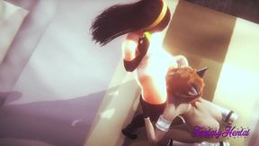 Violet from The Incredibles Gets Fucked & Cums Hard in 3D Hentai Anime Action