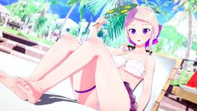 Shinoda's Kiryu? Uncensored Beachside Threesome Frenzy